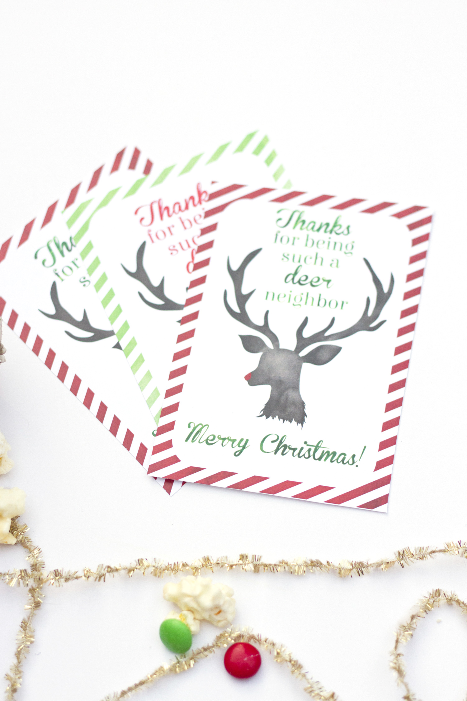 A Super Cute Free Deer Printable featured by Utah life and style blog, By Jen Rose