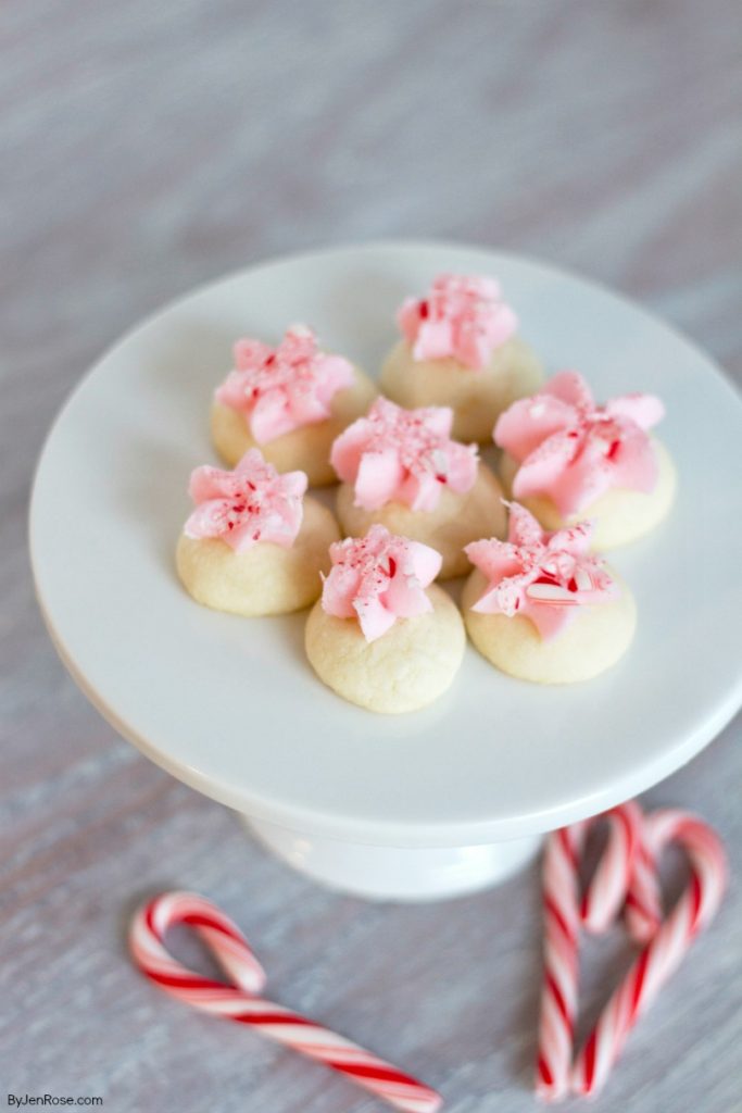 Peppermint Meltaway Cookies Recipe featured by Utah lifestyle blog, By Jen Rose