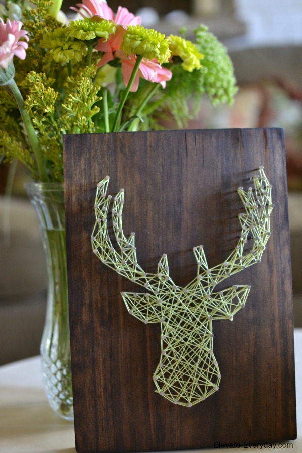 Deer Head String Art – Gift Idea / Home Decor