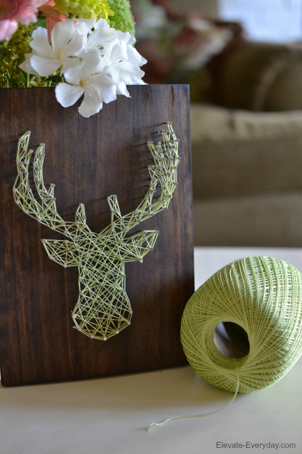 Deer Head String Art – Gift Idea / Home Decor