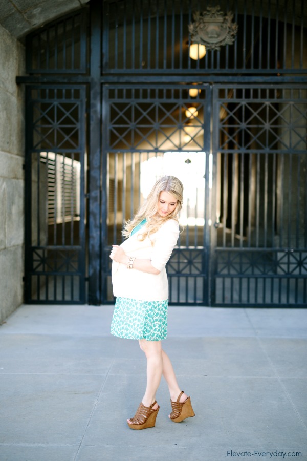 dressing up a summer dress