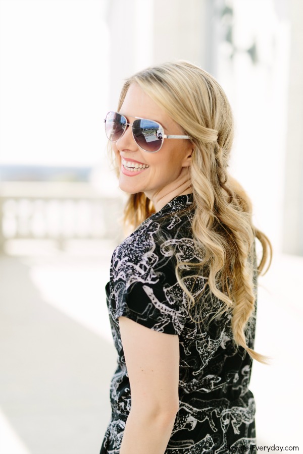 cheetah print romper h&m