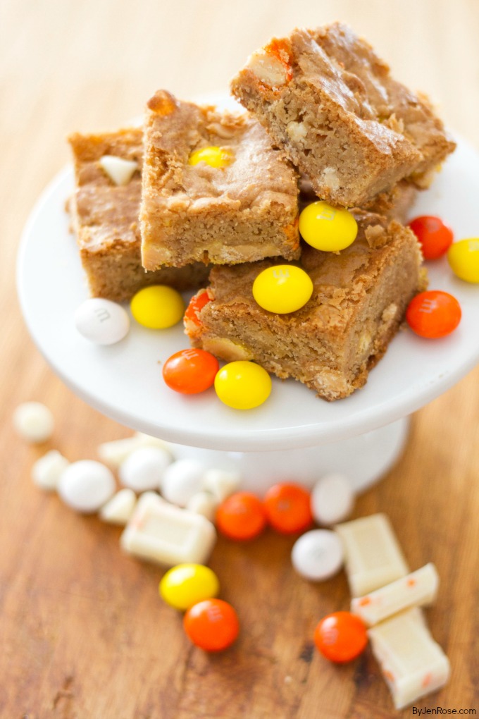 Halloween Candy Cookie Bars