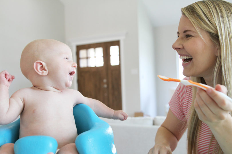 Awesome Tips For Feeding Solids To Baby by Utah mom blogger By Jen Rose