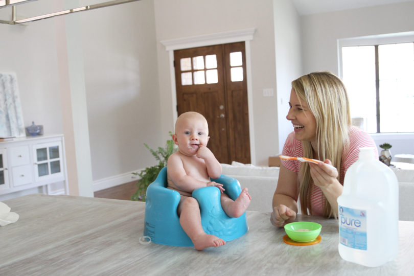 Awesome Tips For Feeding Solids To Baby by Utah mom blogger By Jen Rose