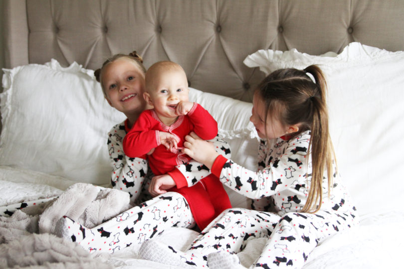 Kids Holiday Outfits & Pajamas by Utah fashion blogger By Jen Rose