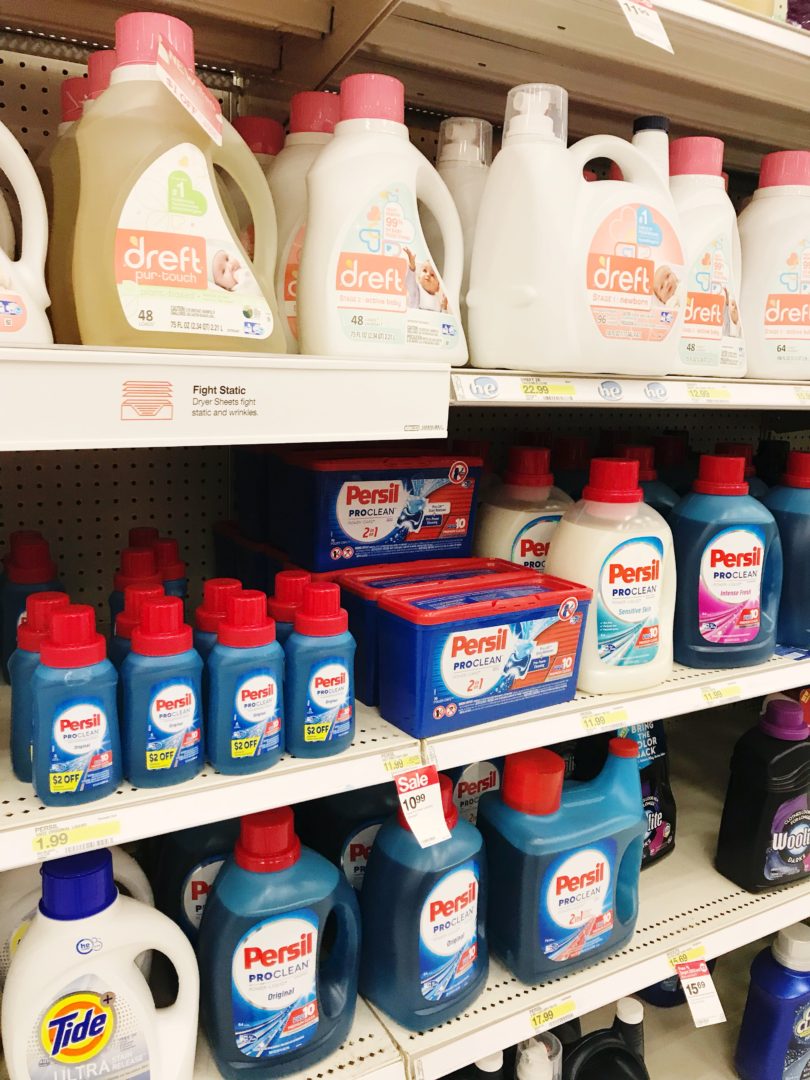 Keeping Your Whites Bright with Persil® Travel Size Laundry Detergent from Target® by Utah lifestyle blogger By Jen Rose