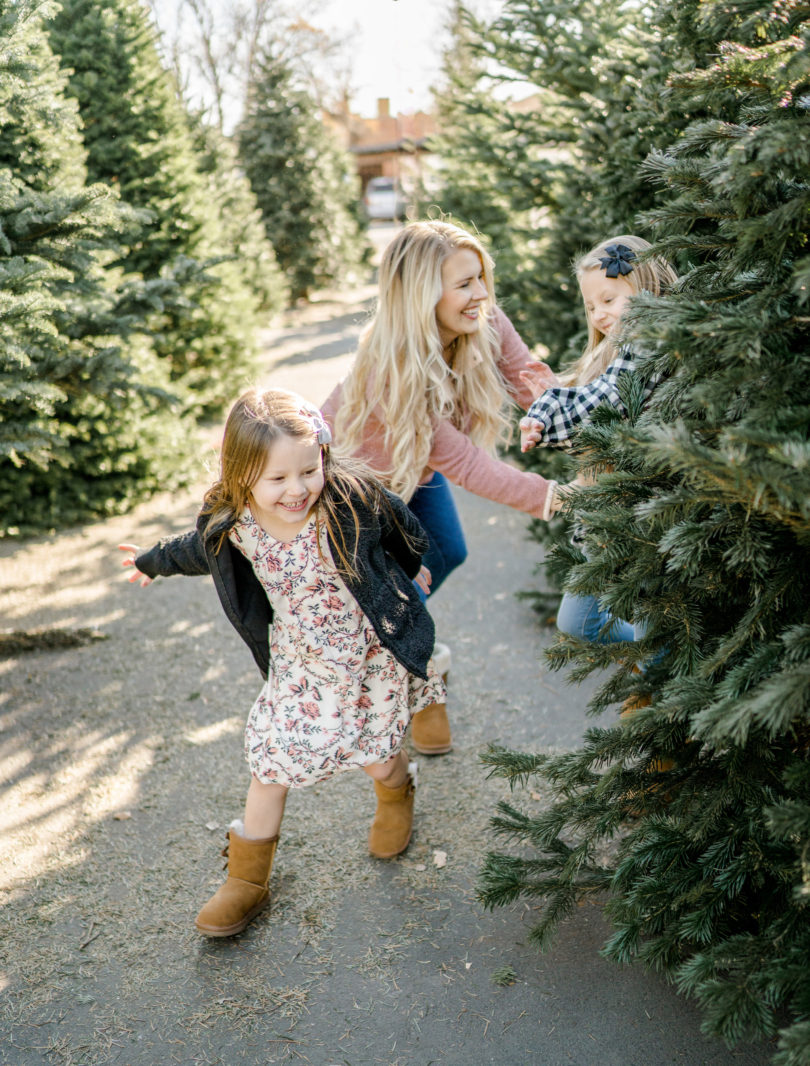 Mom and store daughter winter outfits