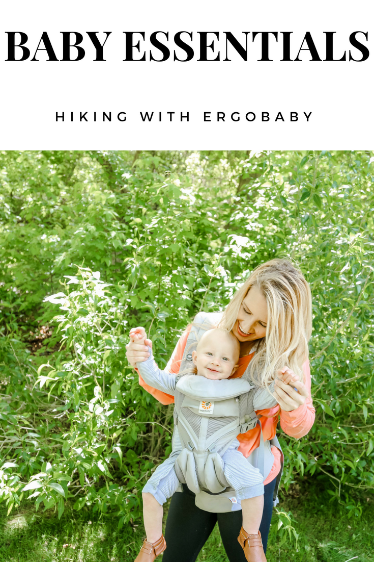 hiking with ergo baby carrier