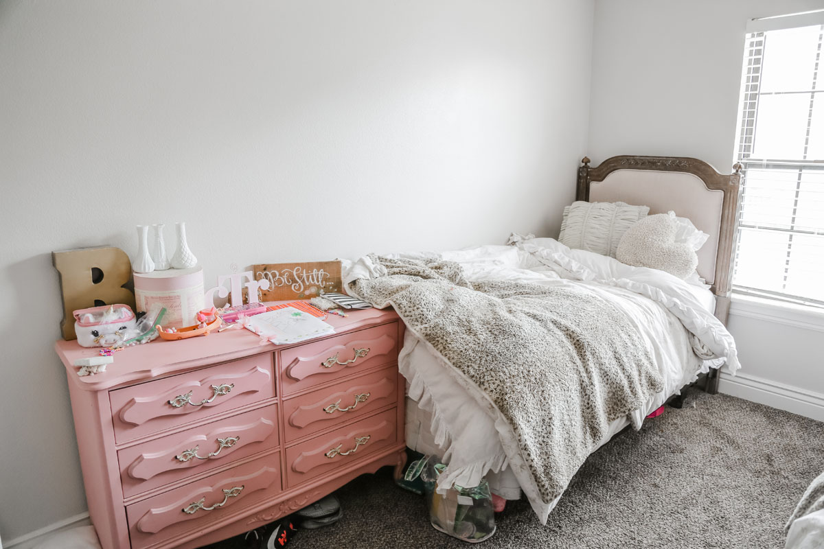 Girls Room Makeover with Before & After Pictures by Utah lifestyle blogger, By Jen Rose