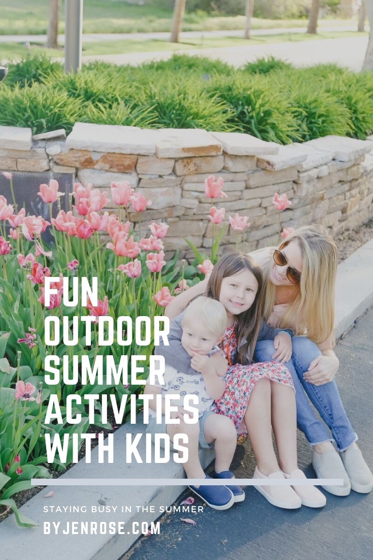 Fun Outdoor Summer Activities with Kids featured by US lifestyle blogger, By Jen Rose