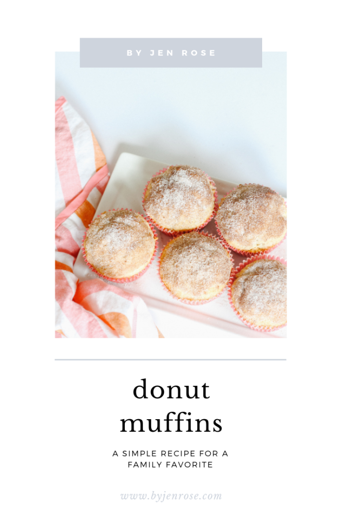 Old Fashioned Donut Muffins Recipe featured by US lifestyle blogger, By Jen Jurca