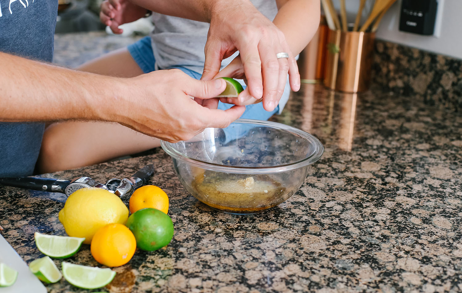 Tips for Hosting a Simple Summer Dinner Party featured by US lifestyle blogger, By Jen Rose: image of steak marinade recipe