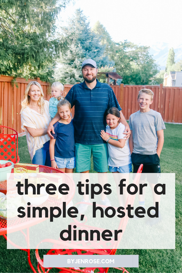 Tips for Hosting a Simple Summer Dinner Party featured by US lifestyle blogger, By Jen Rose