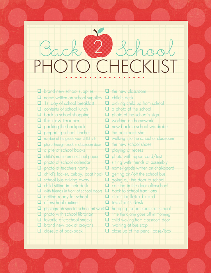 FREE back to school printables featured by US life and style blogger, By Jen Rose