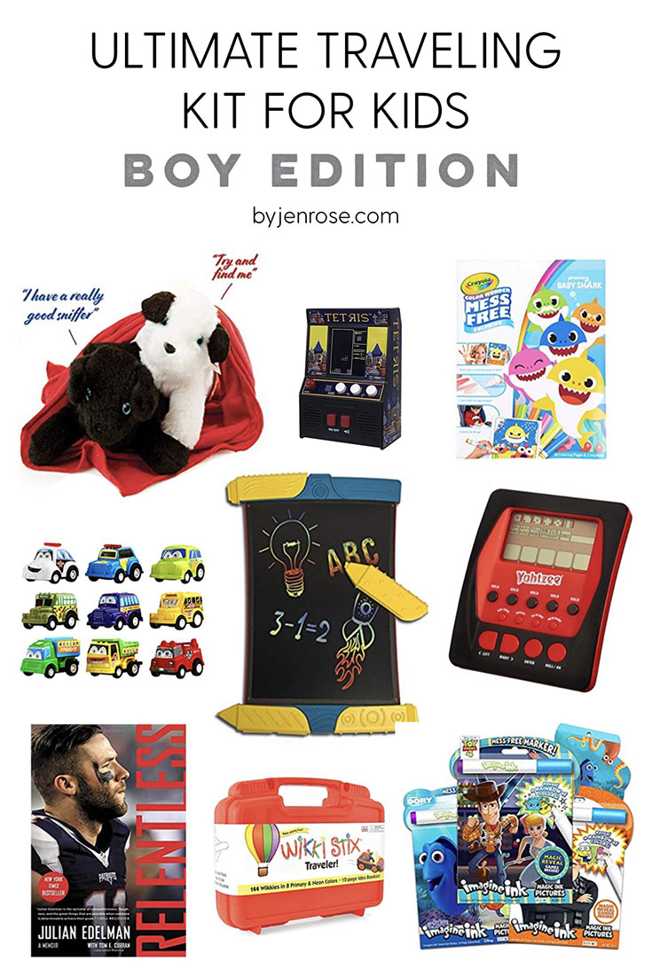 The Ultimate Children's Travel Activity Pack featured by US life and style blogger, By Jen Rose