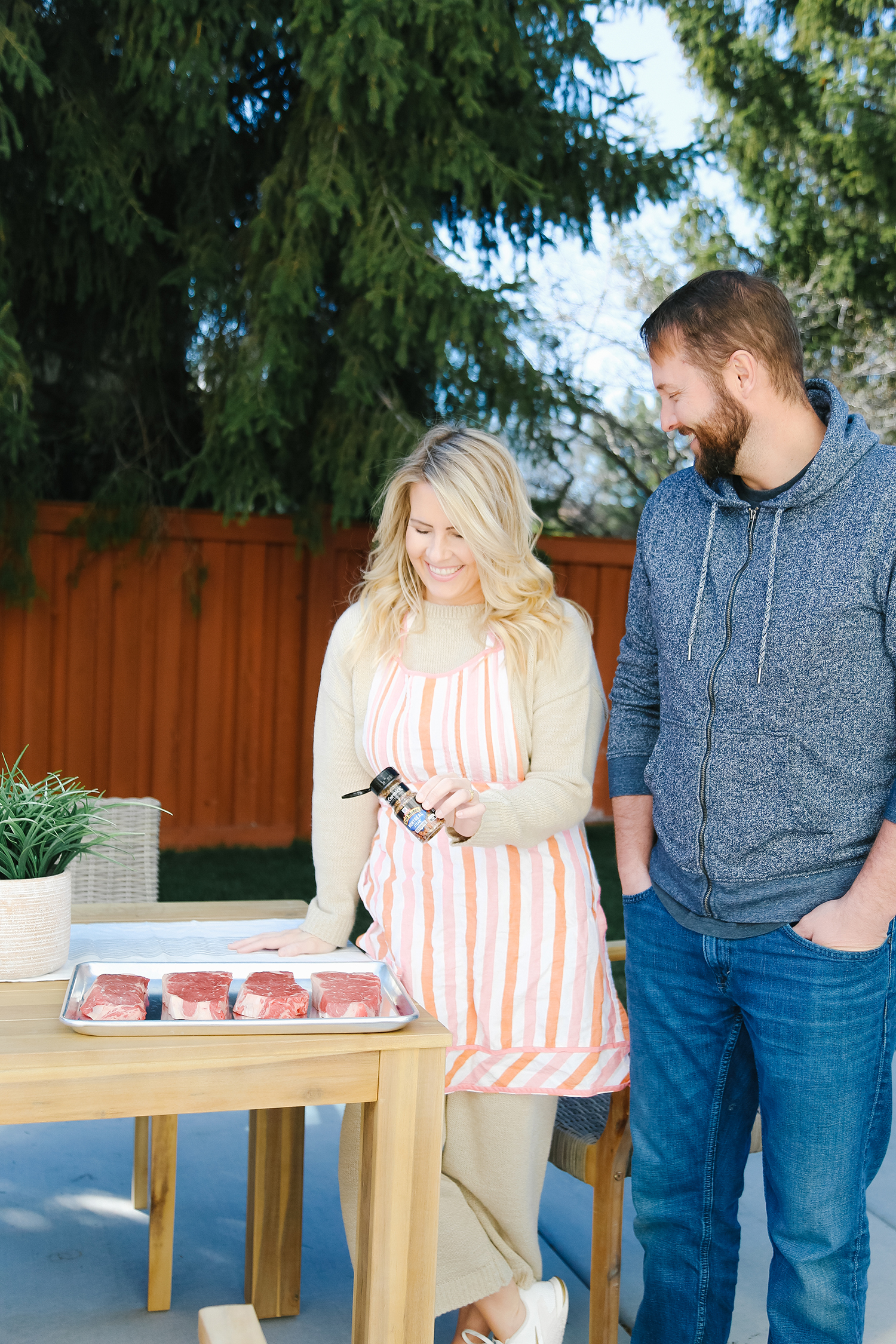 Grilled Montreal Steak Recipe with McCormick Seasoning featured by Utah lifestyle blogger, By Jen Rose