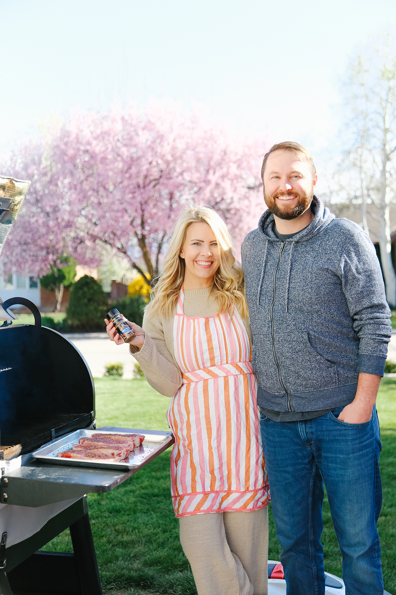 Grilled Montreal Steak Recipe with McCormick Seasoning featured by Utah lifestyle blogger, By Jen Rose