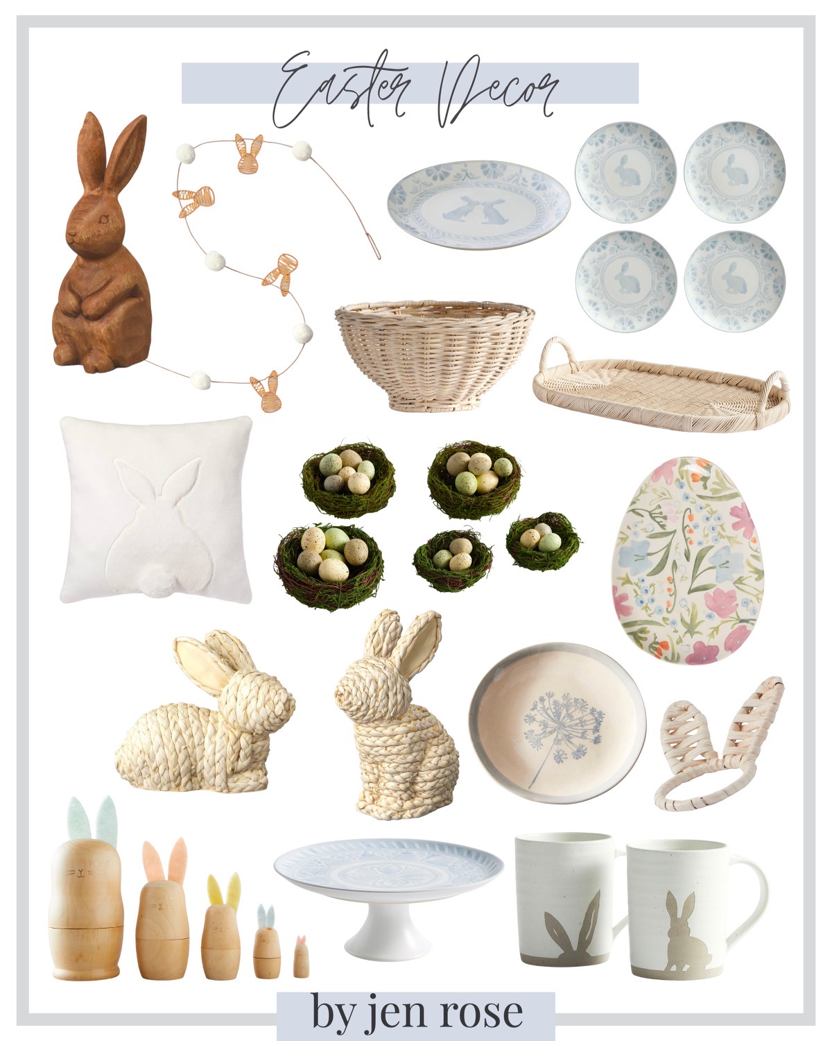 Farmhouse Easter Decor — Home With Joanie