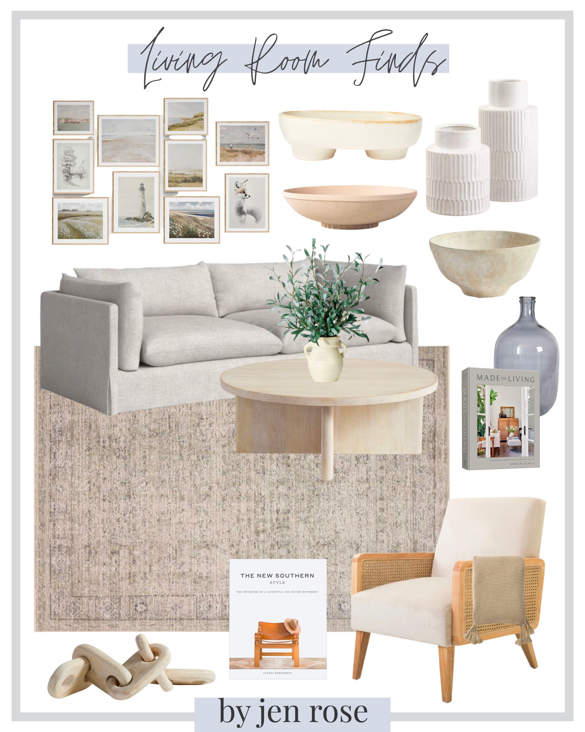 Spring Living Room Refresh